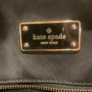 Kate Spade New York Back Pack Nylon Black, Gold Hardware